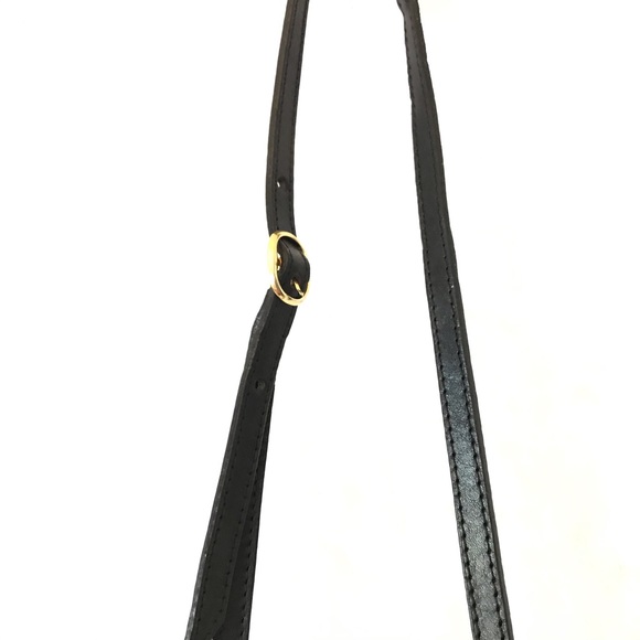 Style Florence Vintage Black Leather crossbody bag - Picture 3 of 8